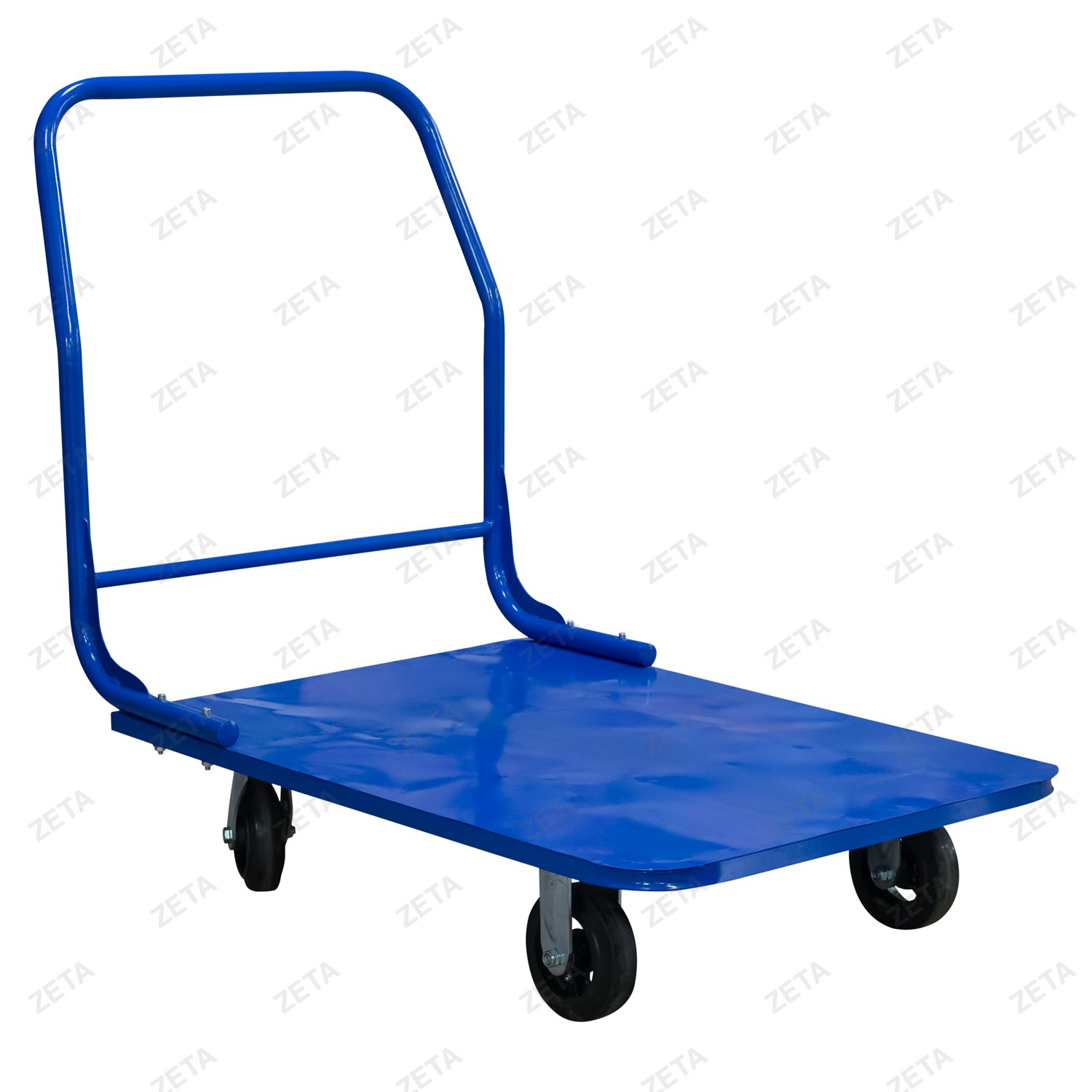 Тележка металлическая М с колёсиками - изображение 1