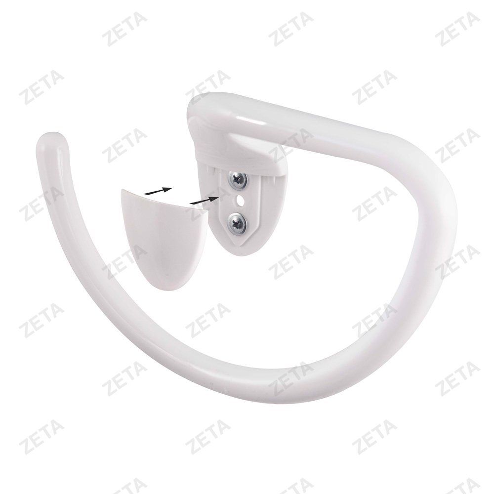 Держатель для полотенец мод М8209 бел. (Альтернатива)