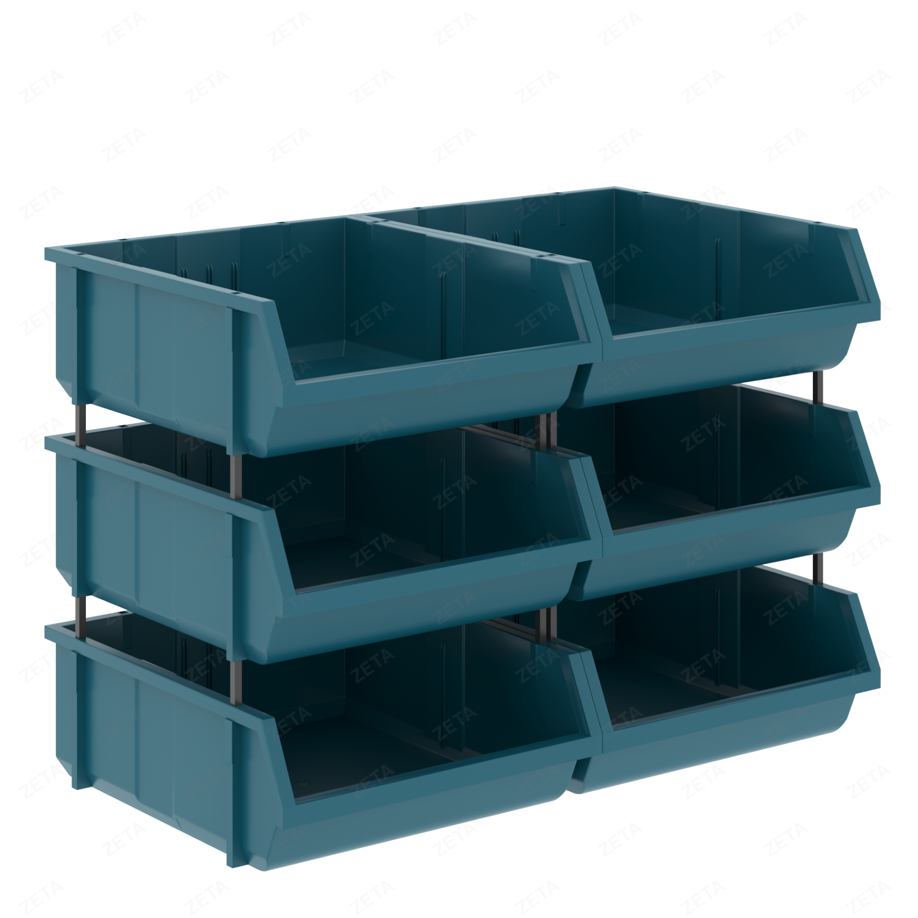 Контейнер для инструментов цветной "Б-055"