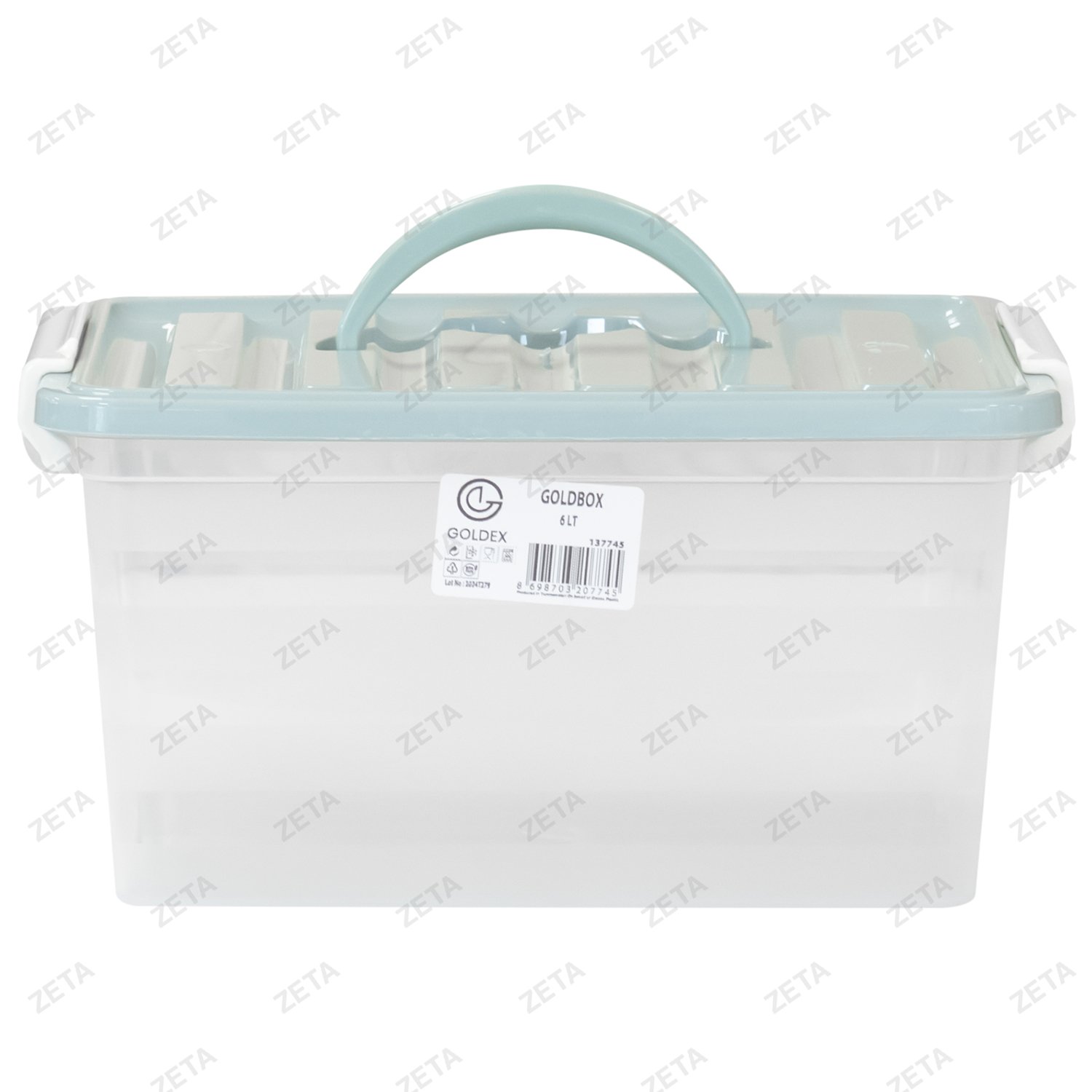 Контейнер с крышкой 6 л №137745 (Туркменистан)