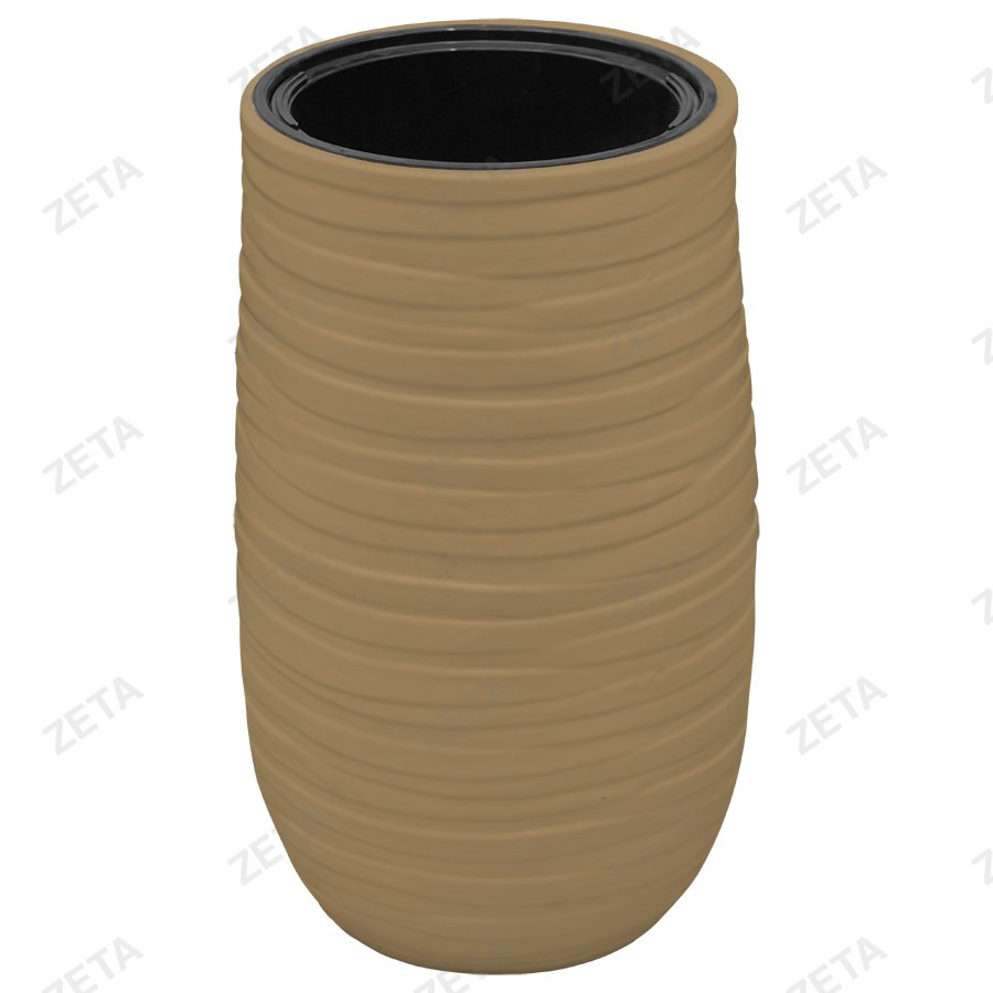 Кашпо для цветов "Лайн Б" цветное - изображение 1