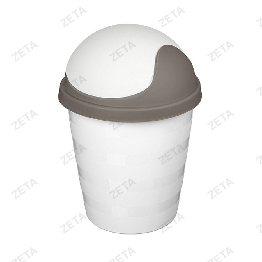 Контейнер для мусора 5,5 л. круглый Rambai №221303421