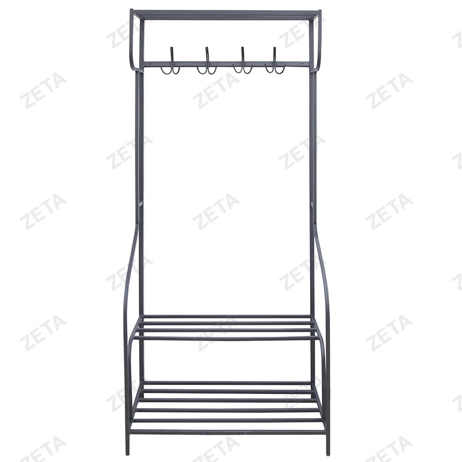 Вешалка гардеробная с подставкой для обуви