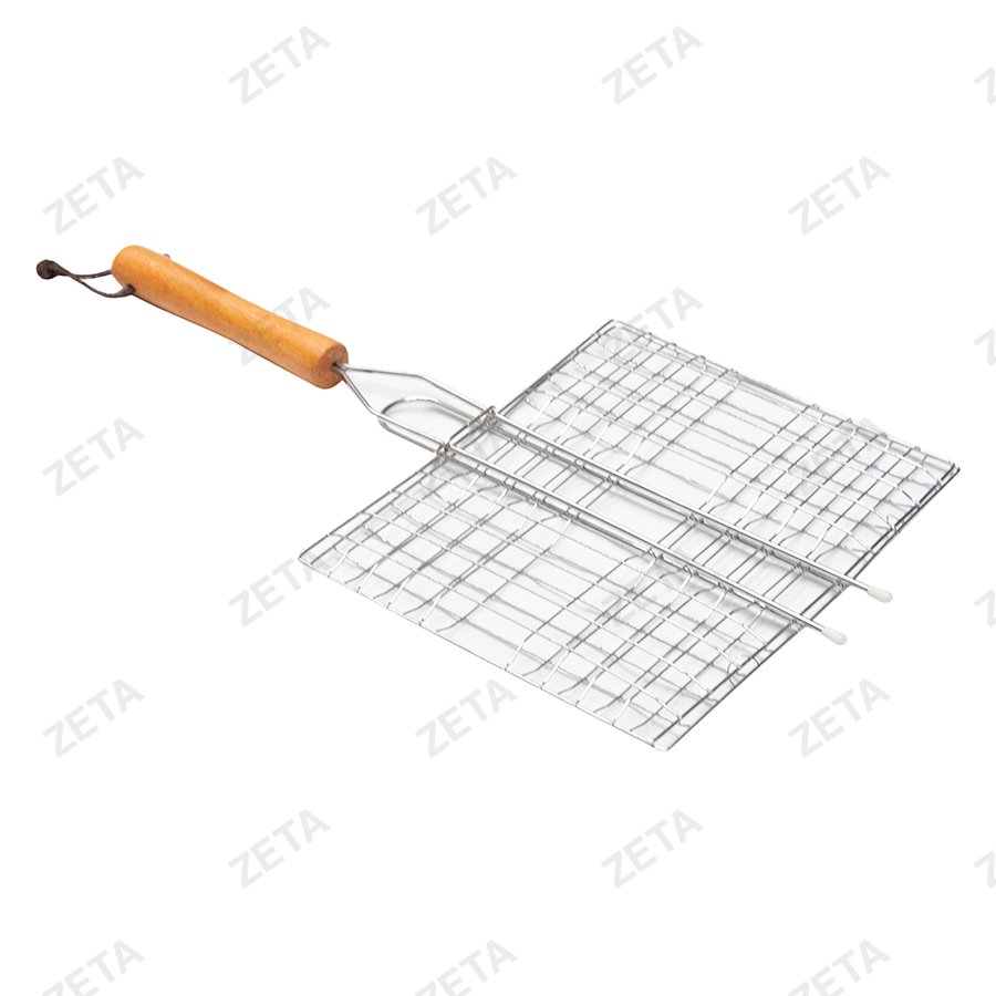 Решетка-гриль малая 4-х секционная BBQ time №80-017 (23*20 см) - изображение 1