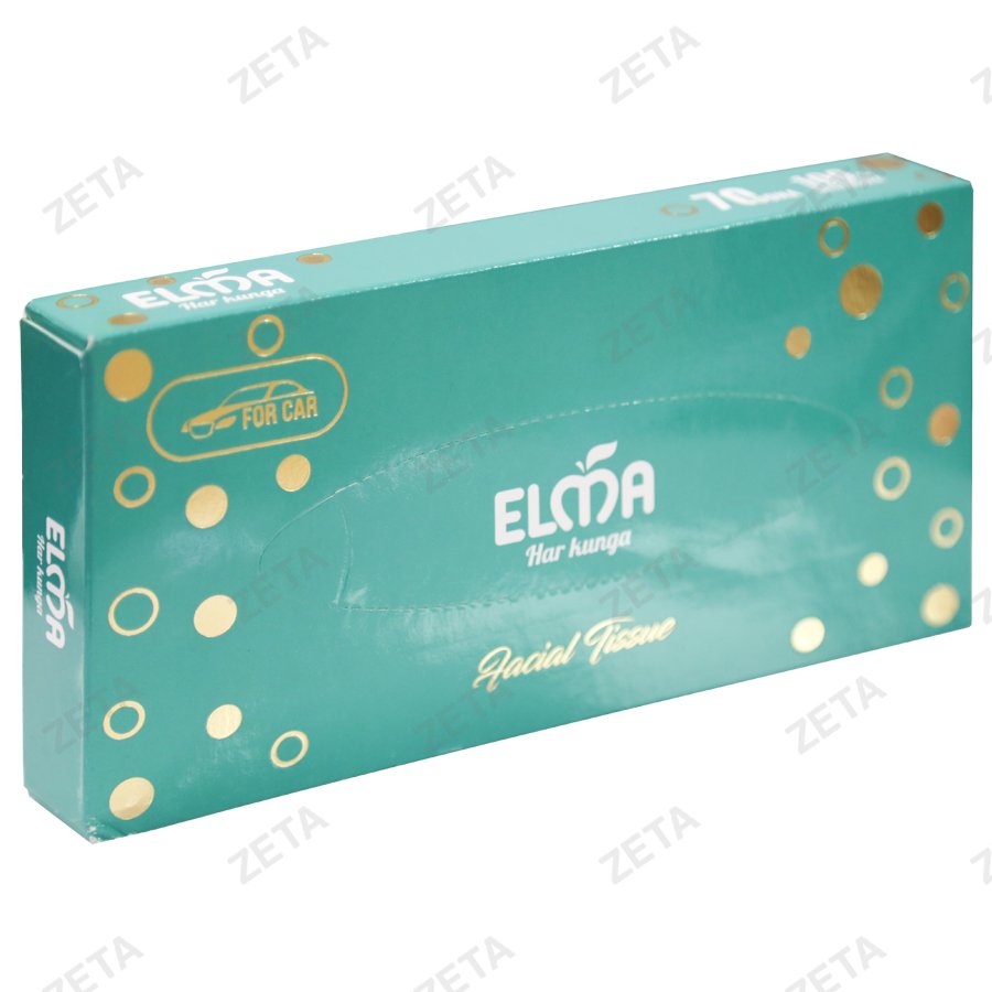 Салфетки бумажные 70 шт. в коробке №306 Elma V (Узб)