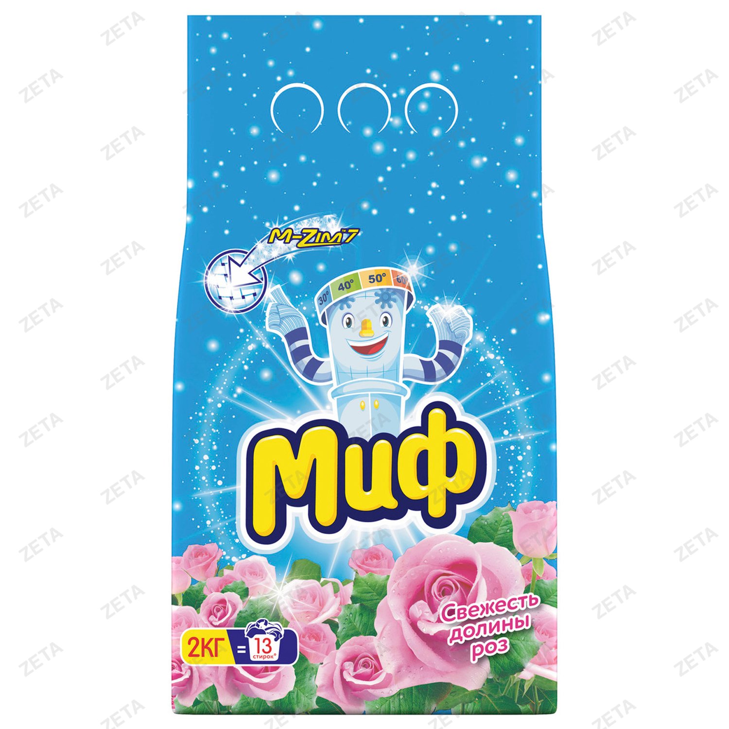 Стиральный порошок Миф Автомат 3в1 2 кг.