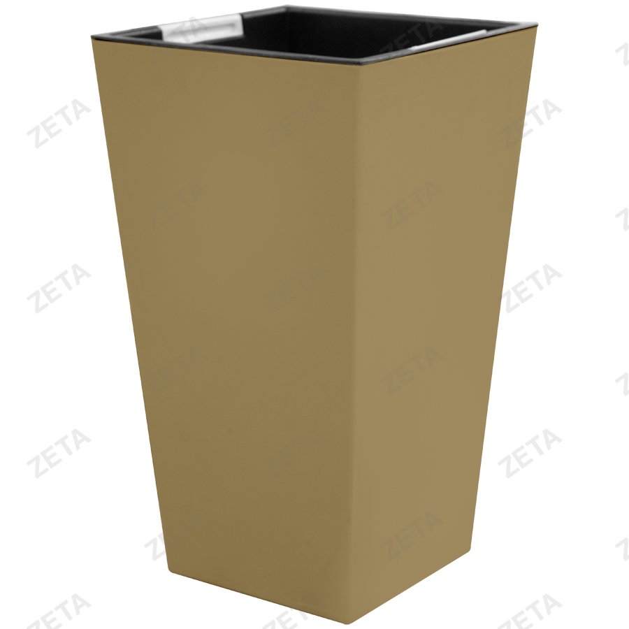 Кашпо для цветов (с внутренним горшком) (Большой) цветное