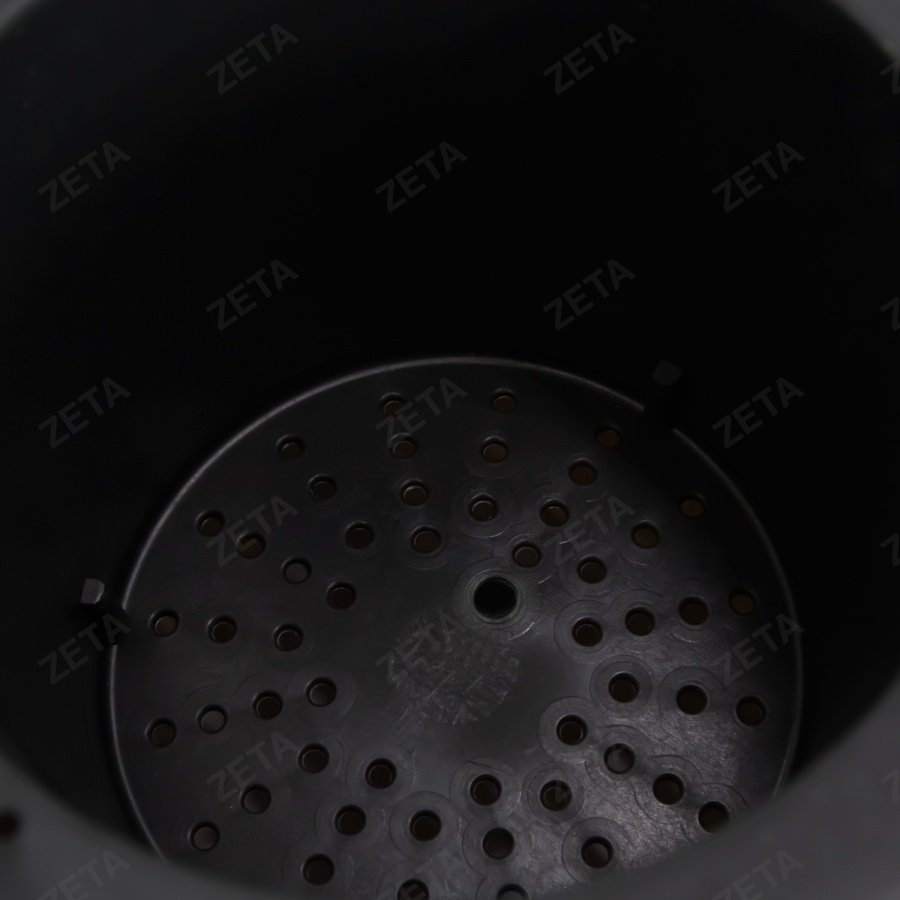 Кашпо для цветов "Блум" белое (круглое)