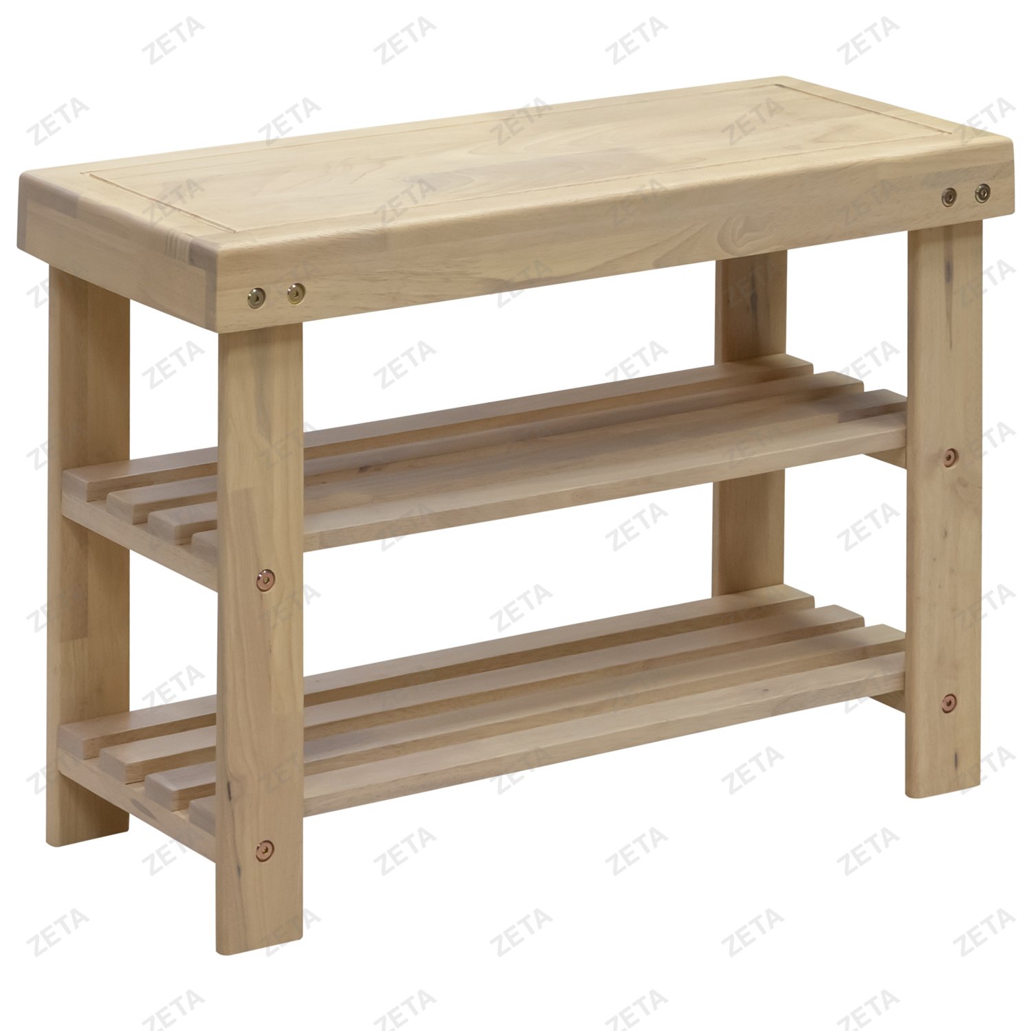 Подставка для обуви с сиденьем (натура) (Вьетнам) - изображение 1