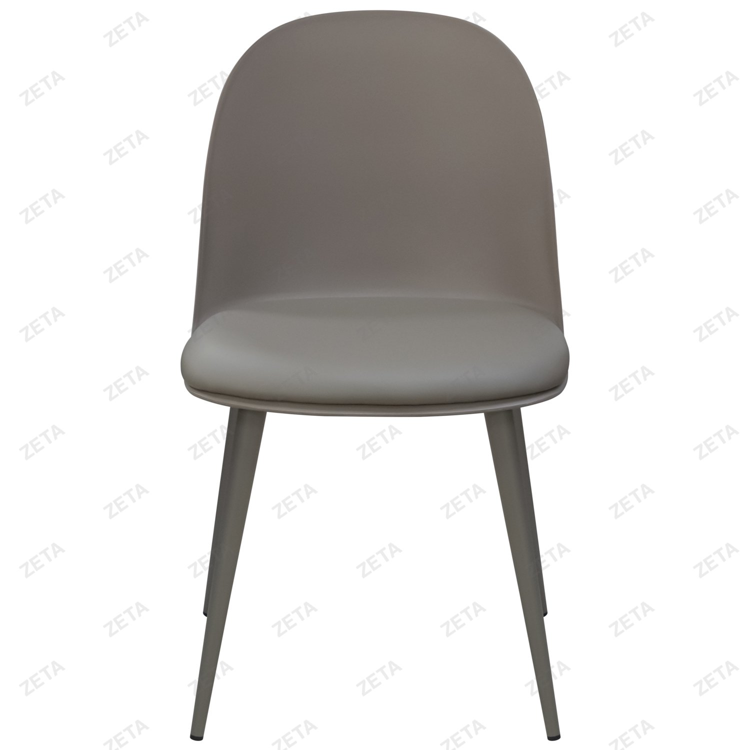 Cтул JYSK "PC-064T" (серо-коричневый) (ВИ)