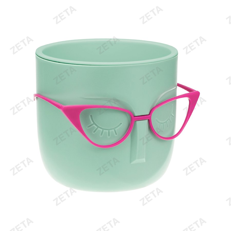 Кашпо 650 мл. d115 мм. "Мари" со вставкой - изображение 1