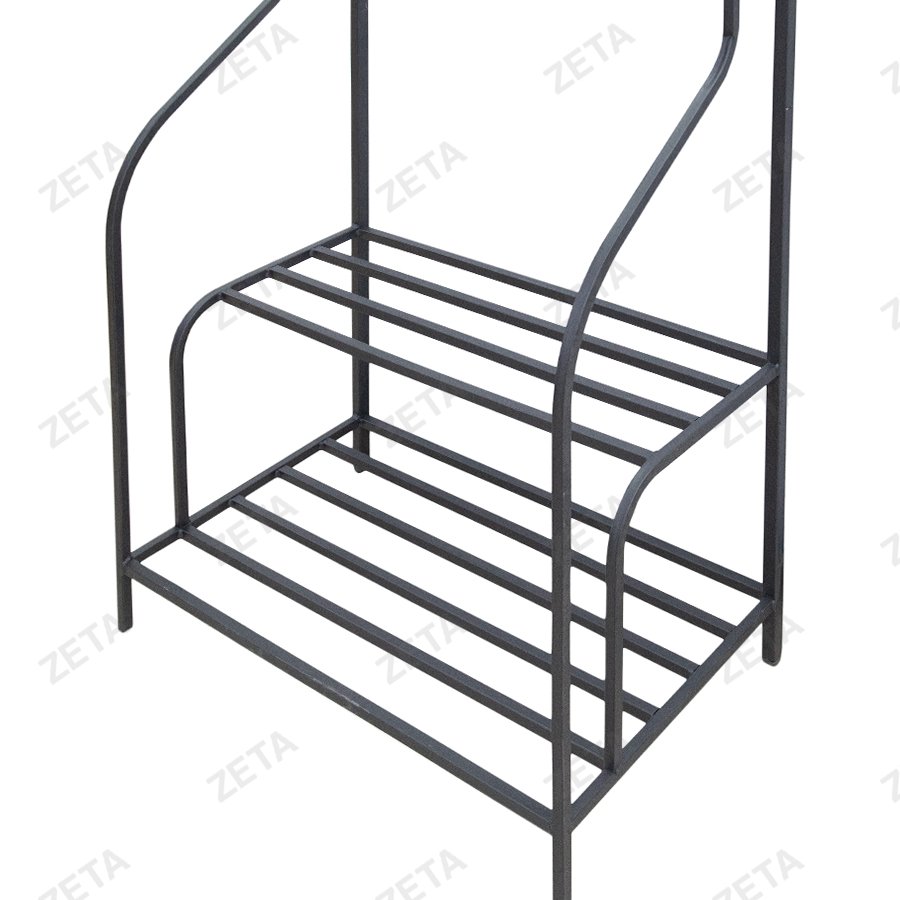 Вешалка гардеробная с подставкой для обуви