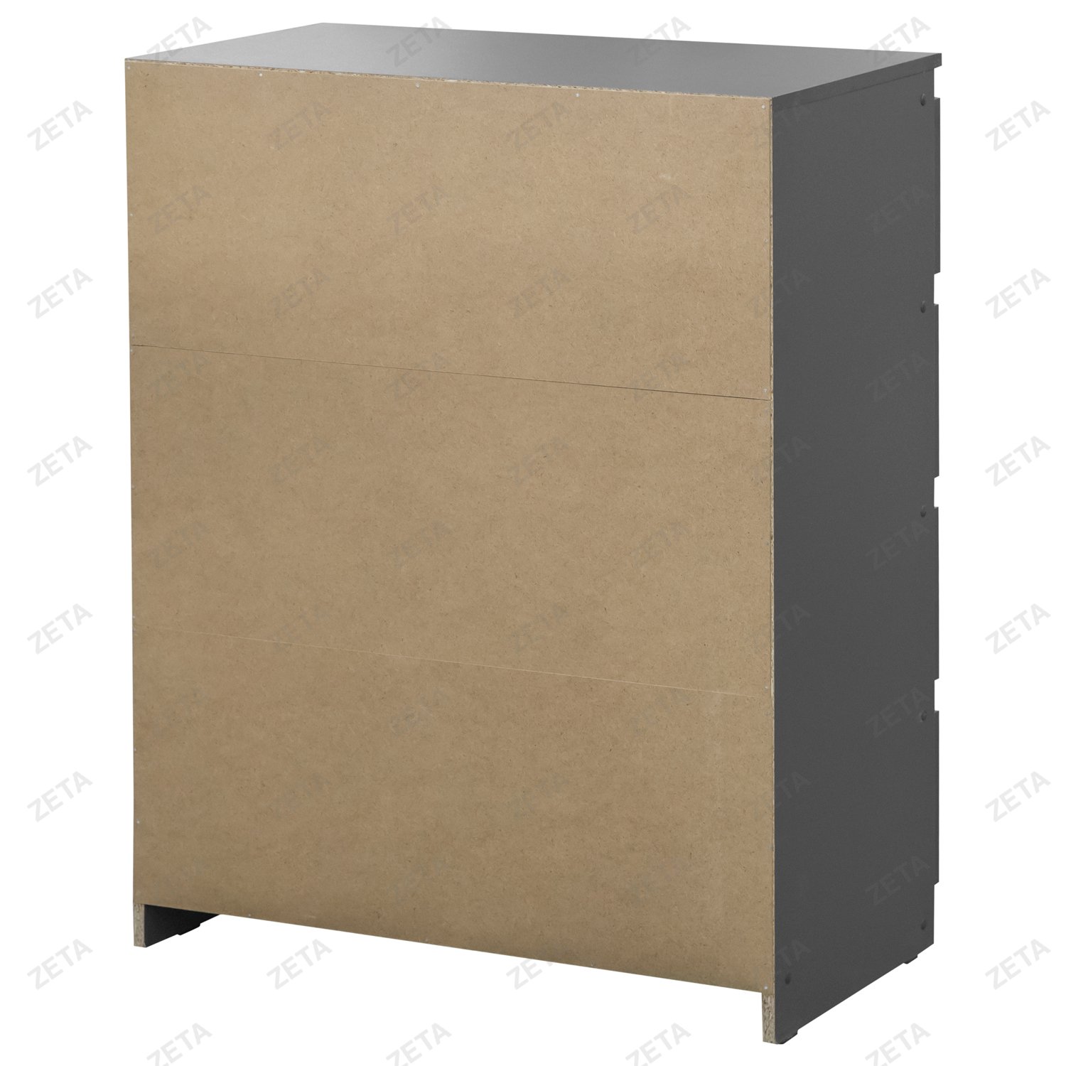 Комод "Денвер" 4 ящика №00-00111530 (графит серый) (РФ)