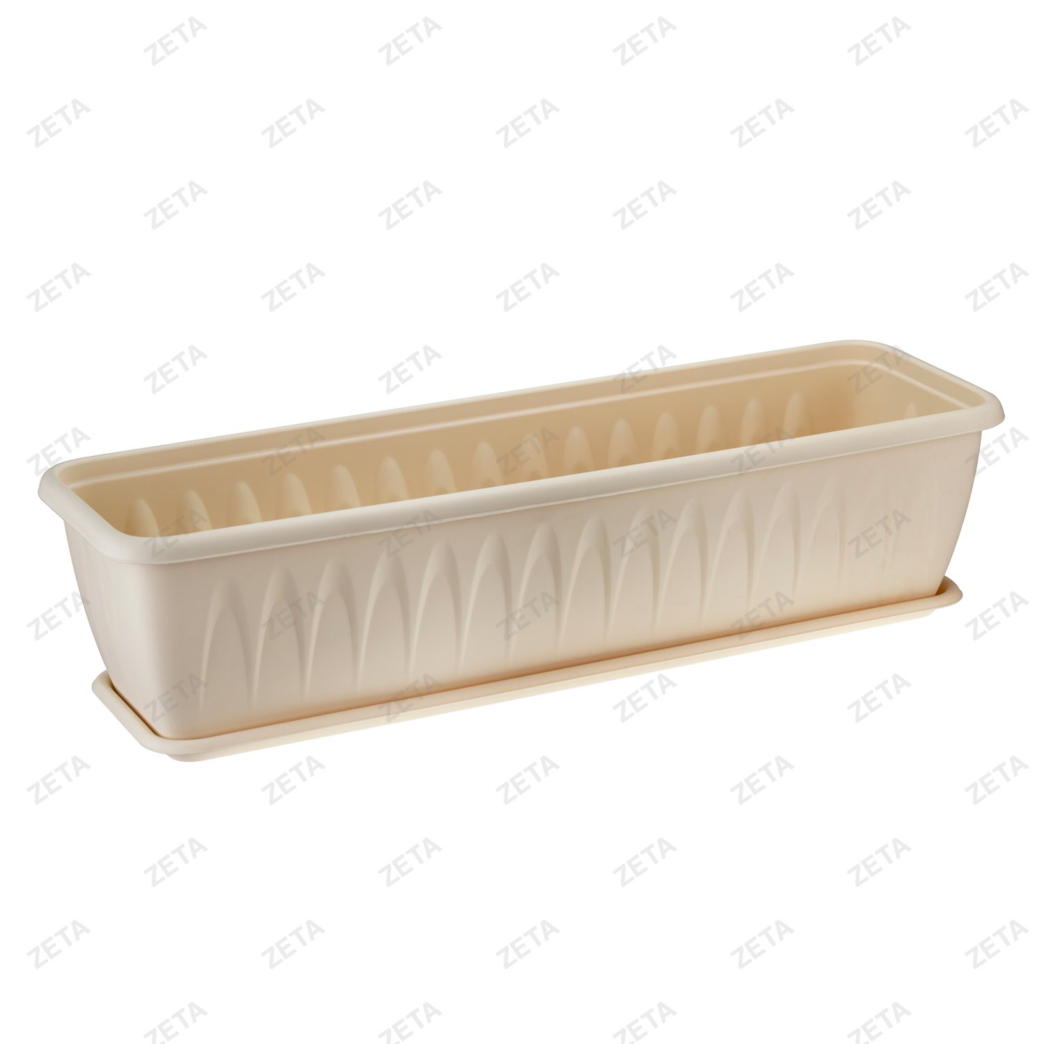 Балконный ящик 600 мм. с поддоном "Алиция" №М 3215