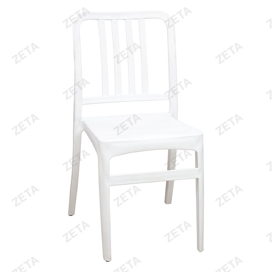 Стул пластиковый "Джеф" (белый) - изображение 1