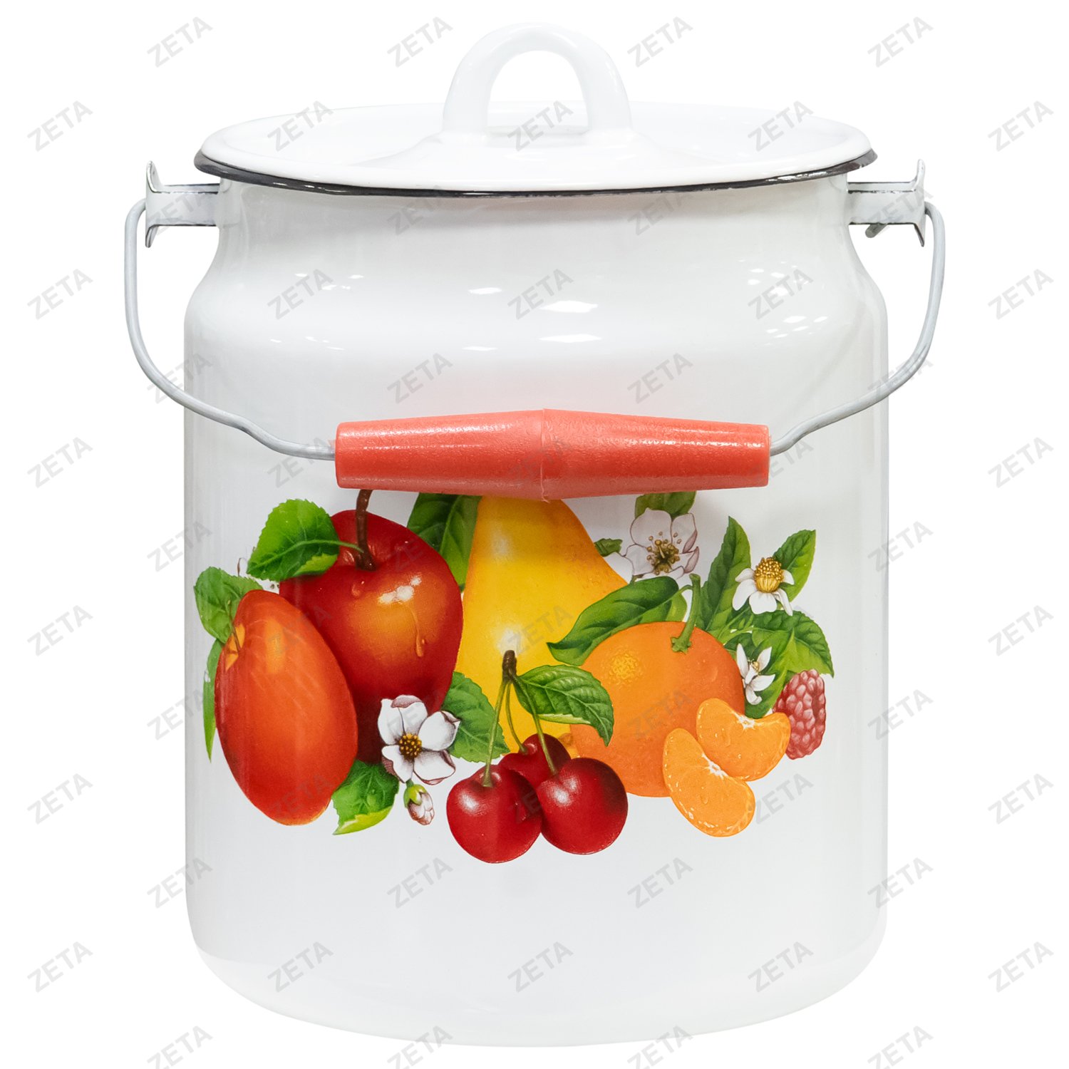 Бидон с крышкой 3 л с рисунком №159 (Узб)