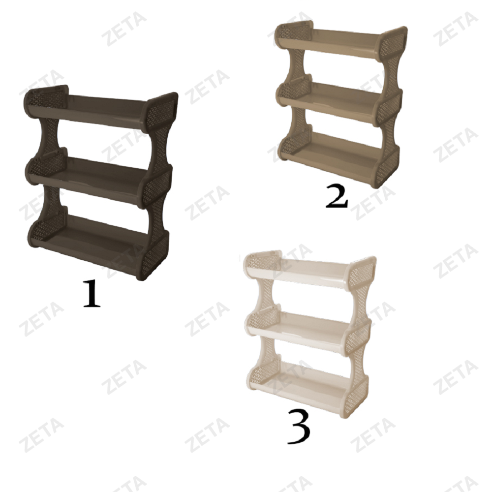 Полка навесная трехсекционная Nature