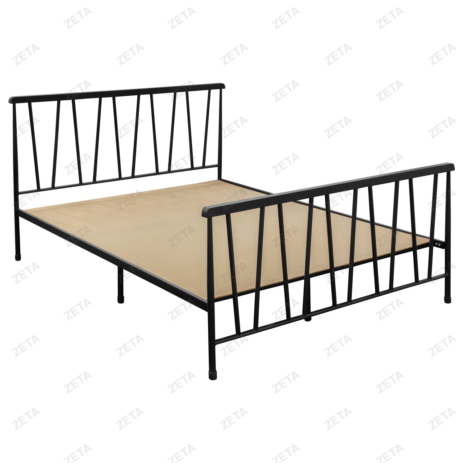 Кровать "Дениз" 2-х местная (с двумя спинками, без матраца) - изображение 1