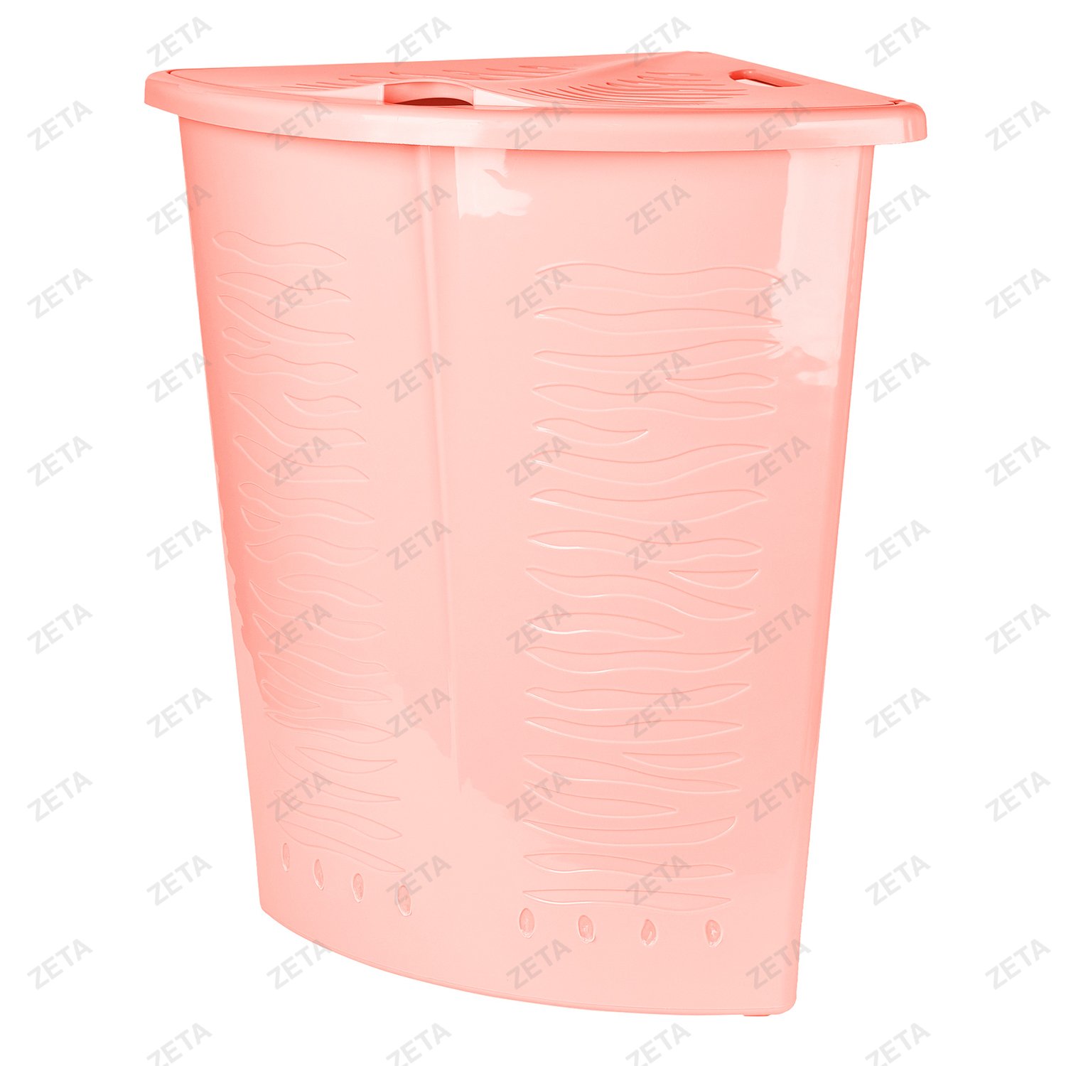 Корзина для белья 40 л. (угловая) "Aqua"