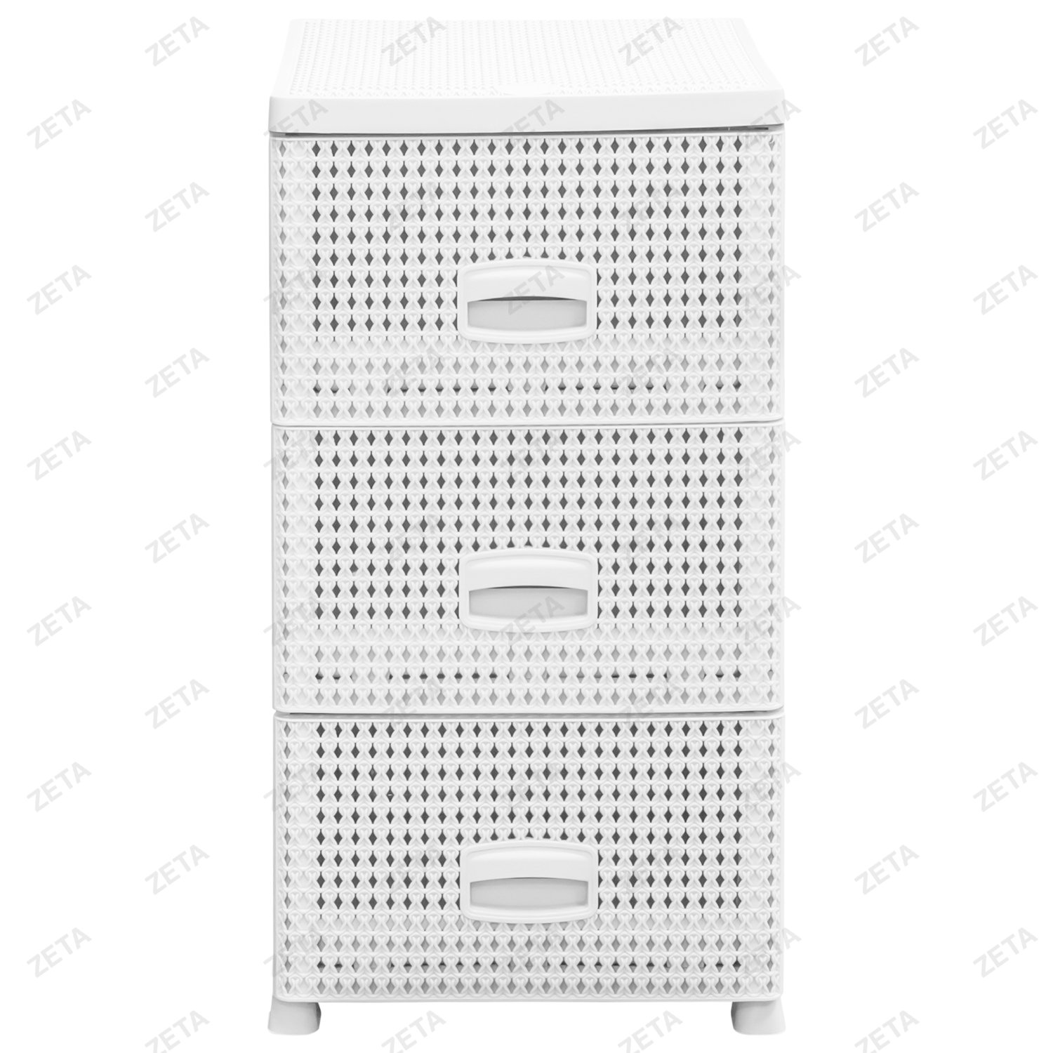 Комод 3-х секционный (белый) (Urgut-Уз)