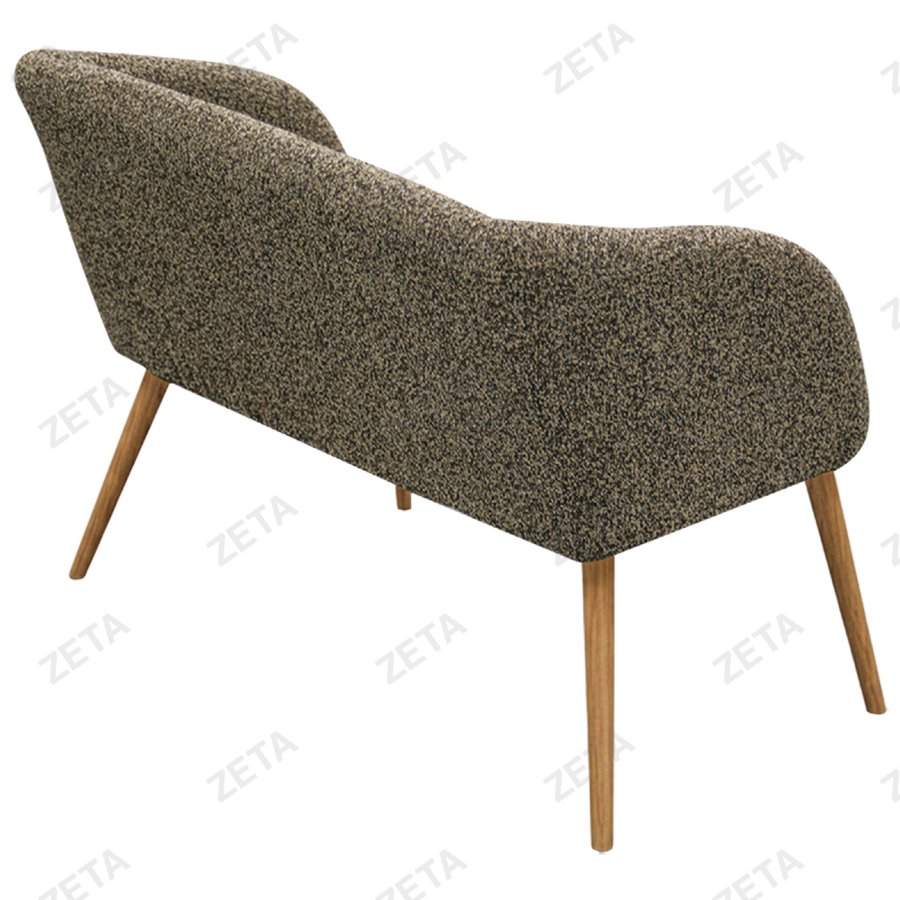 Кресло 2-х местное "Лаури" (орех) (1100*550*750 мм.)