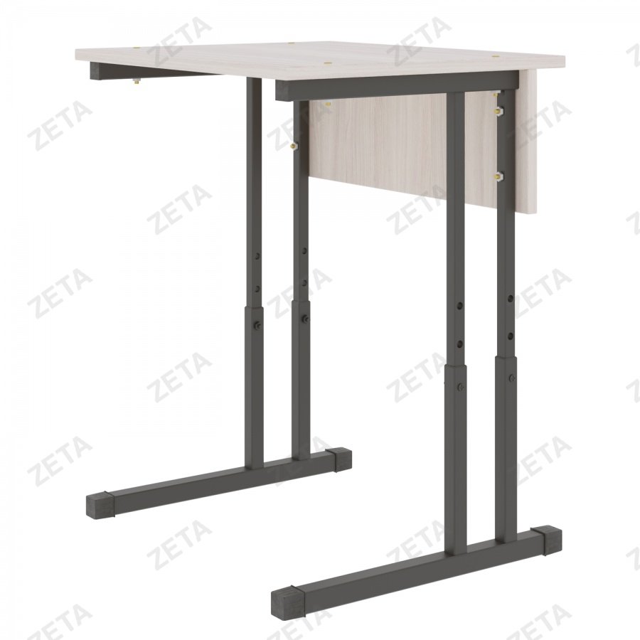 Парта школьная 1-местная (регулируемая высота)