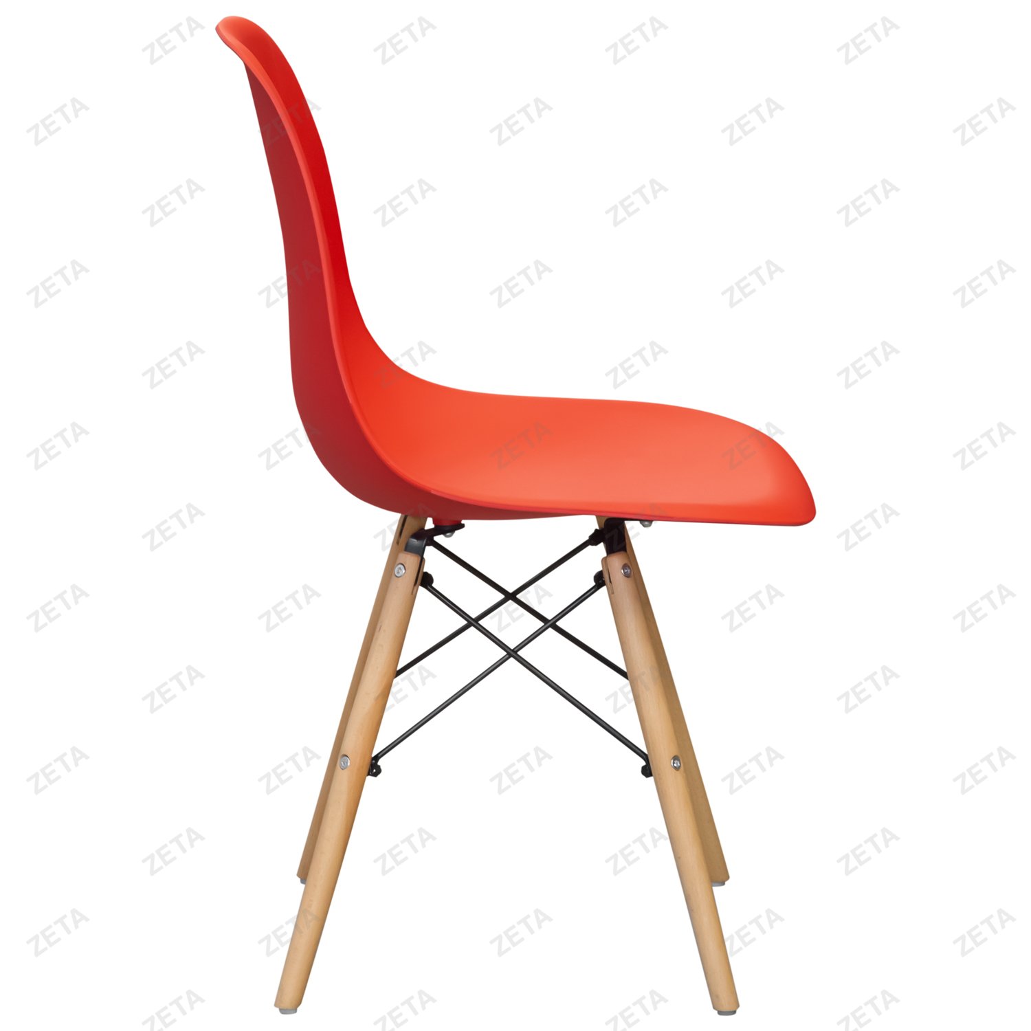 Стул пластиковый "C06" (красный)