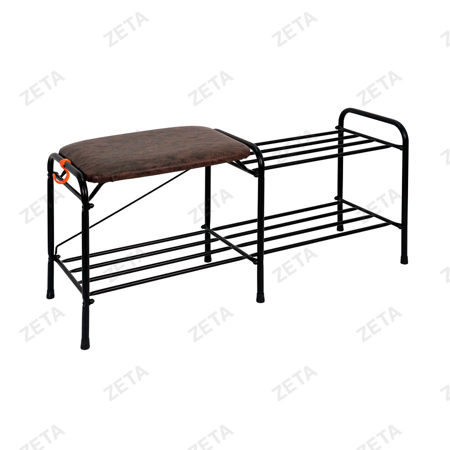 Подставка для обуви "Альфа 33" с сиденьем (цвет на выбор)