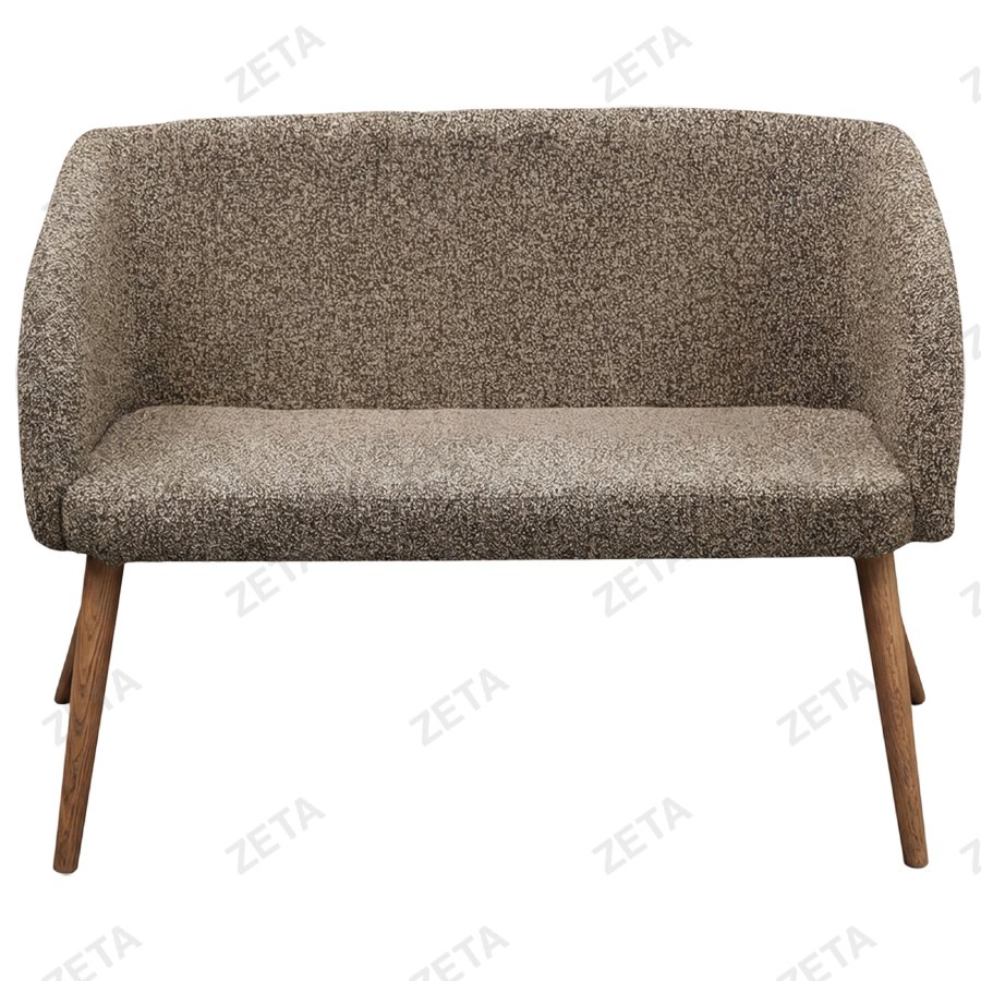 Кресло 2-х местное "Лаури" (орех) (1100*550*750 мм.)