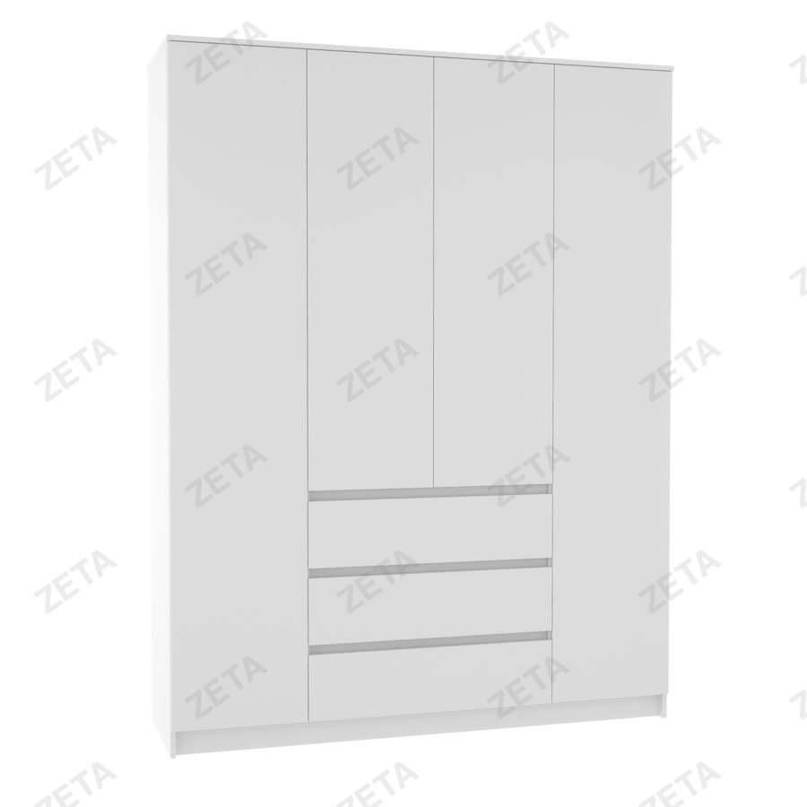 Шкаф МС Мори №МШ 1600.1 (белый) - изображение 1