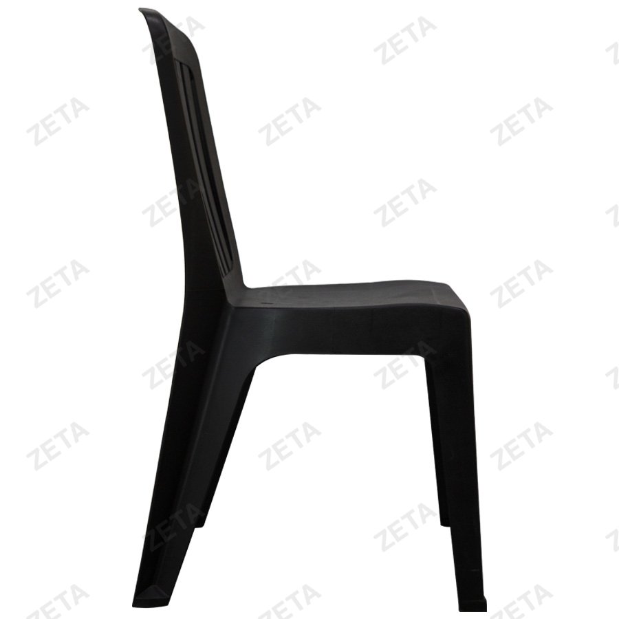 Стул пластиковый "Monica" №102 (чёрный) (И-HB)