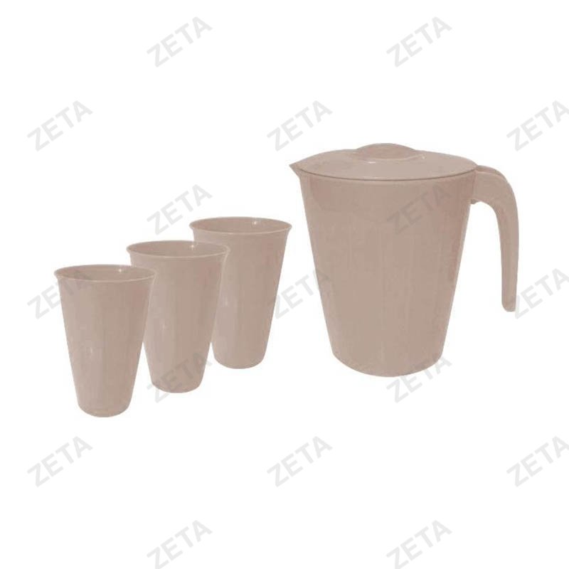 Набор для напитков Sugar&Spice Vanilla (кувшин 1,9 л. + 3 стакана 0,35 л.) №SE1828