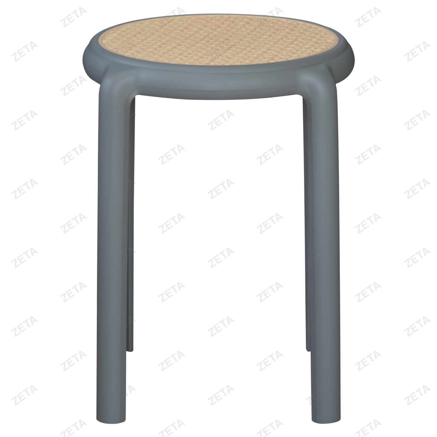 Табурет №NFT-L-03 (серый) (ВИ)