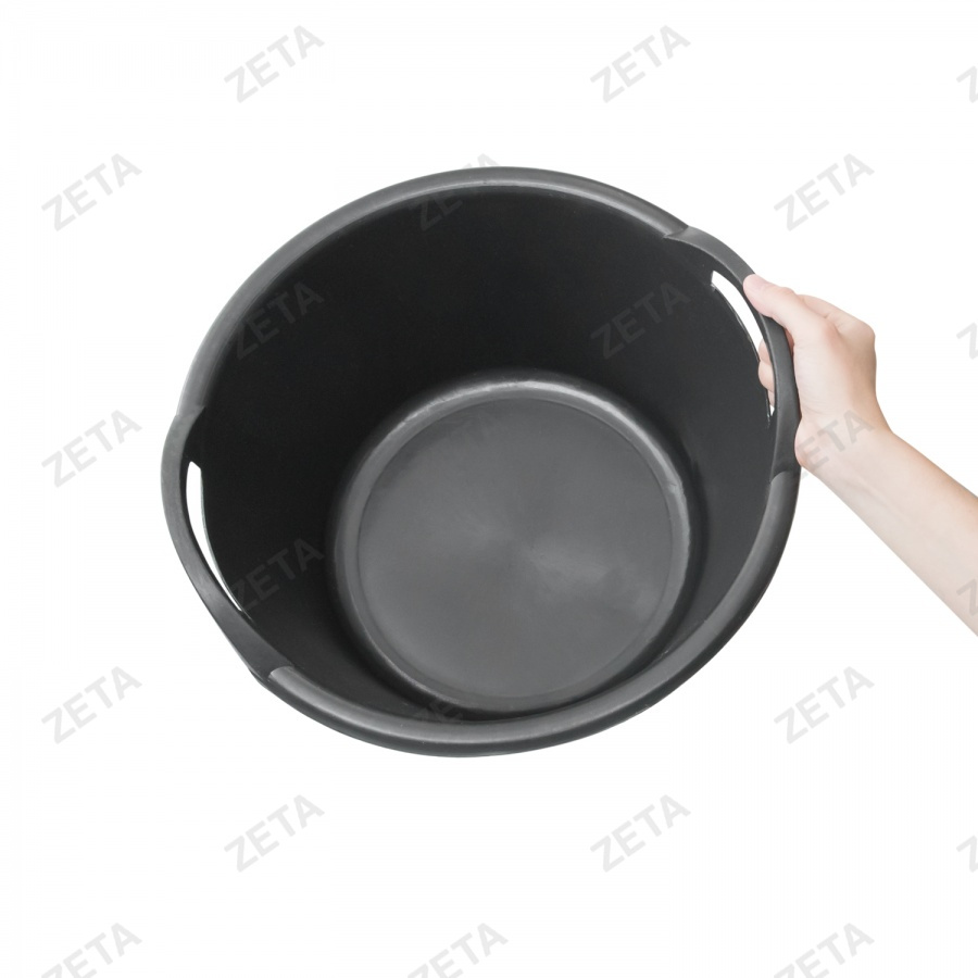 Таз пластиковый, чёрный (11 л.)