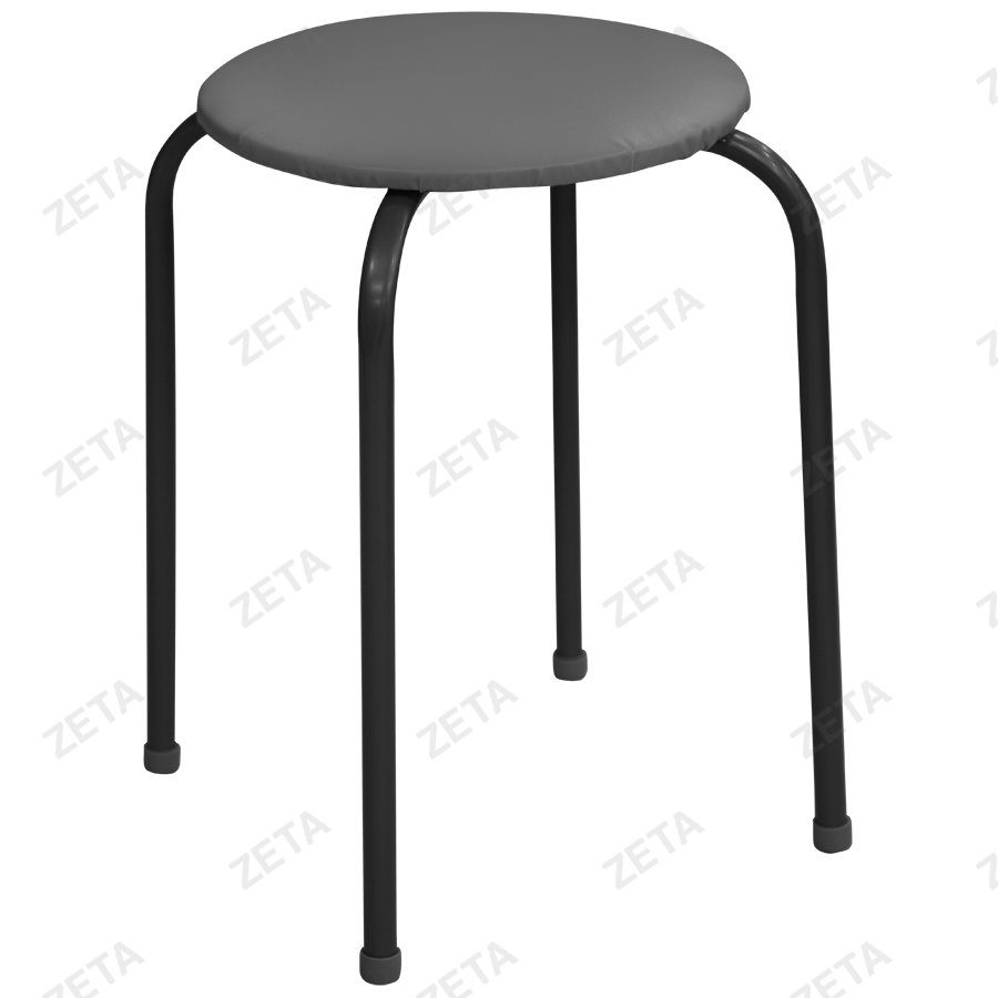 Табурет "Эконом" №ТБ1/СР (серый) (Ижевск-РФ) - изображение 1