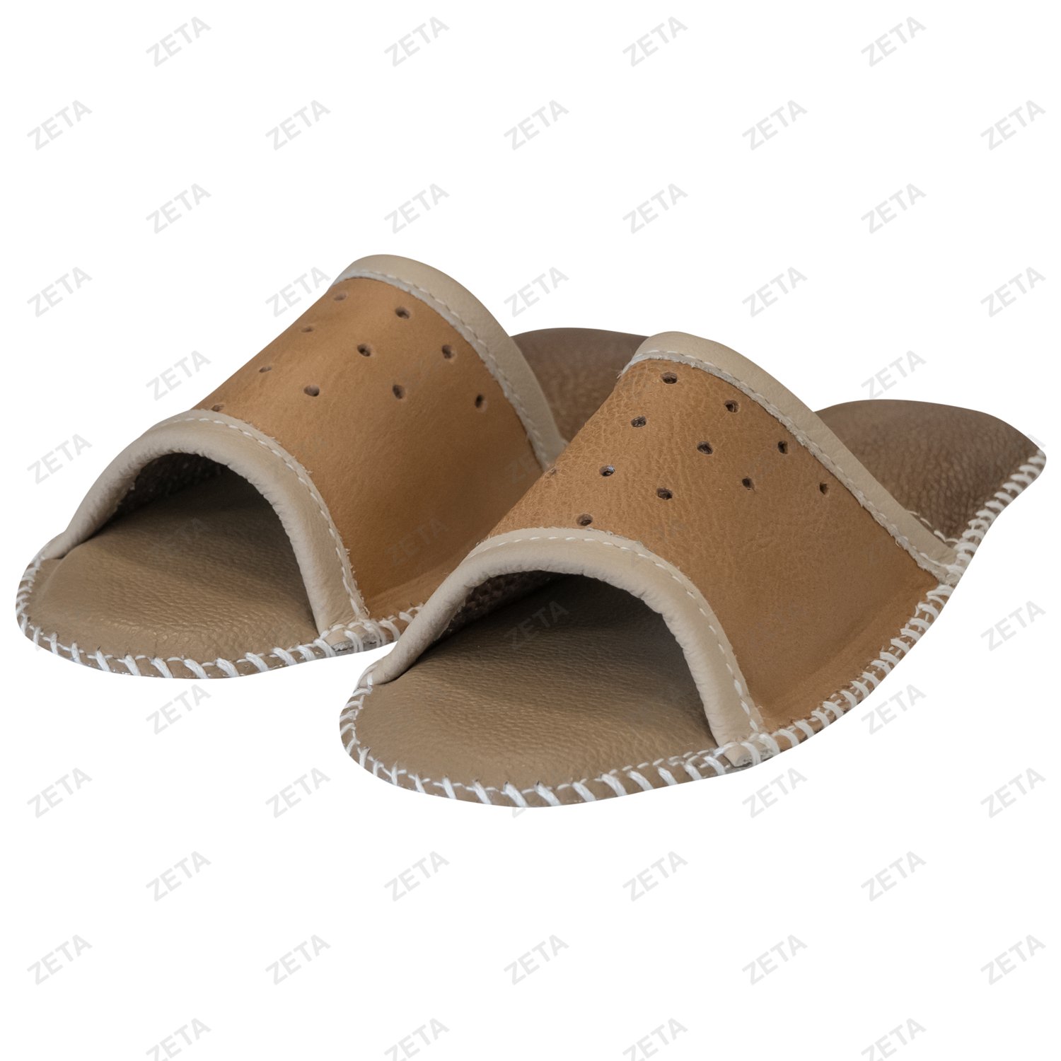 Тапочки детские открытые с аппликацией - изображение 1