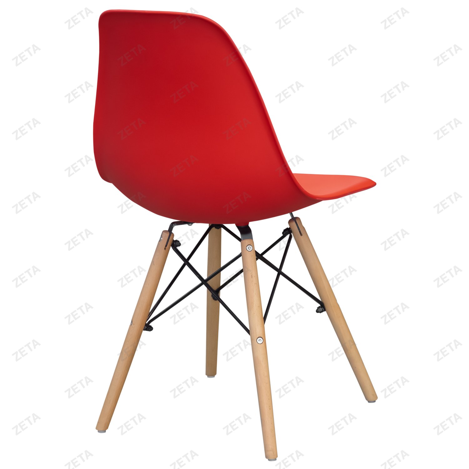 Стул пластиковый "C06" (красный)