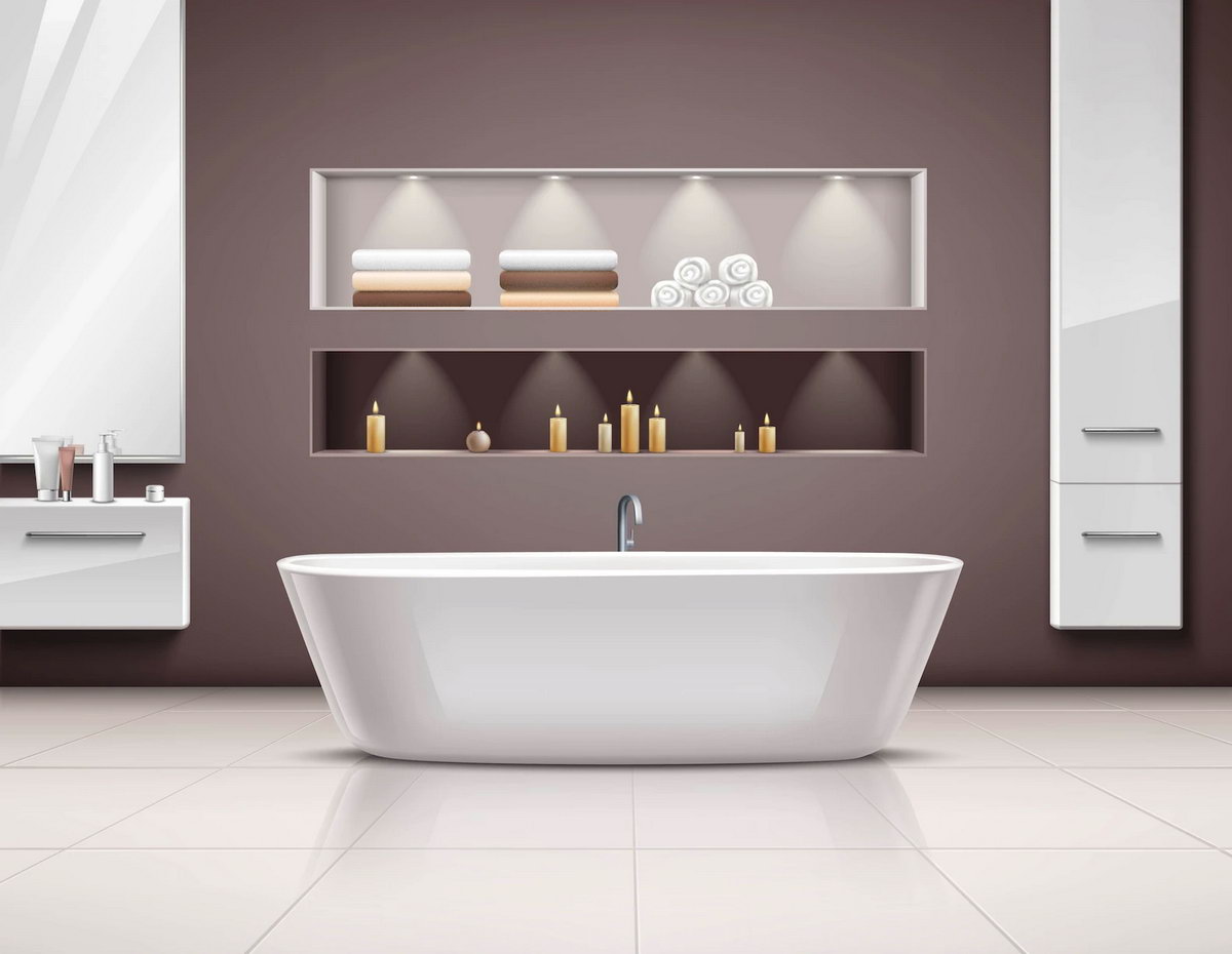 дизайн ванной комнаты